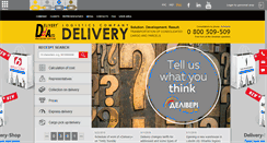 Desktop Screenshot of delivery-auto.com.ua